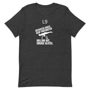L9 -Bent Arm Planche - Short-sleeve unisex t-shirt
