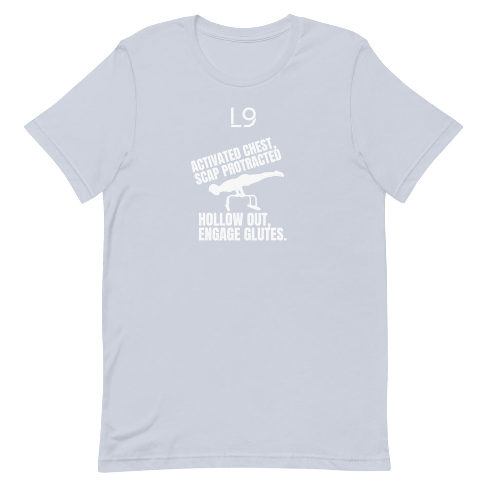 L9 -Bent Arm Planche - Short-sleeve unisex t-shirt